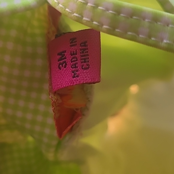 2/$5 Kate Mack Light Green Gingham Bathingsuit 3Mos - Picture 5 of 5